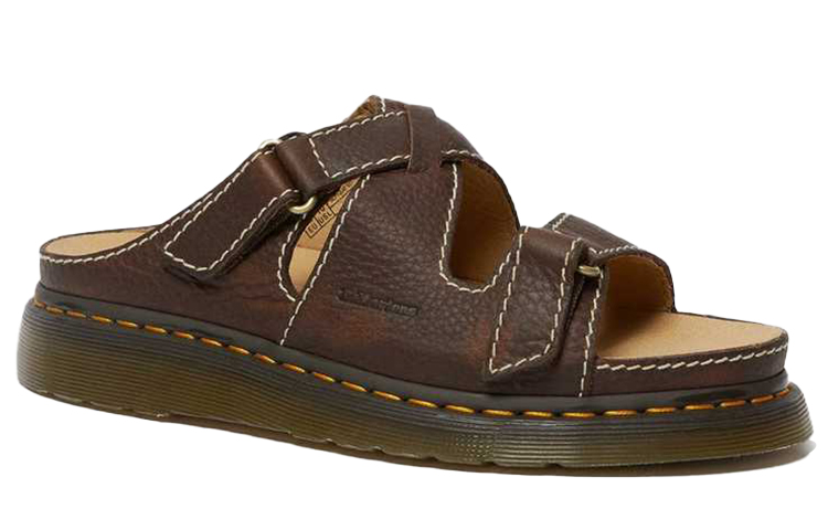 Dr. Martens Bradfield Rugged 'Unisex Brown Slip-On' 圖 2