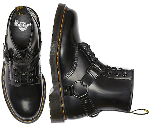 马丁Dr. Martens Bradfield Triangle 三角形黑色男女靴 25163001 Lookbook 马丁Dr. Martens Bradfield Triangle 三角形黑色男女靴 25163001