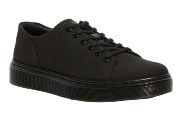 Dr. Martens Canvas 'Black CMFT Lace-Up Fashion Sneakers' 圖 2