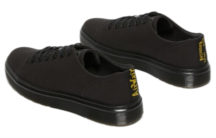 Dr. Martens Canvas 'Black CMFT Lace-Up Fashion Sneakers' 圖 4