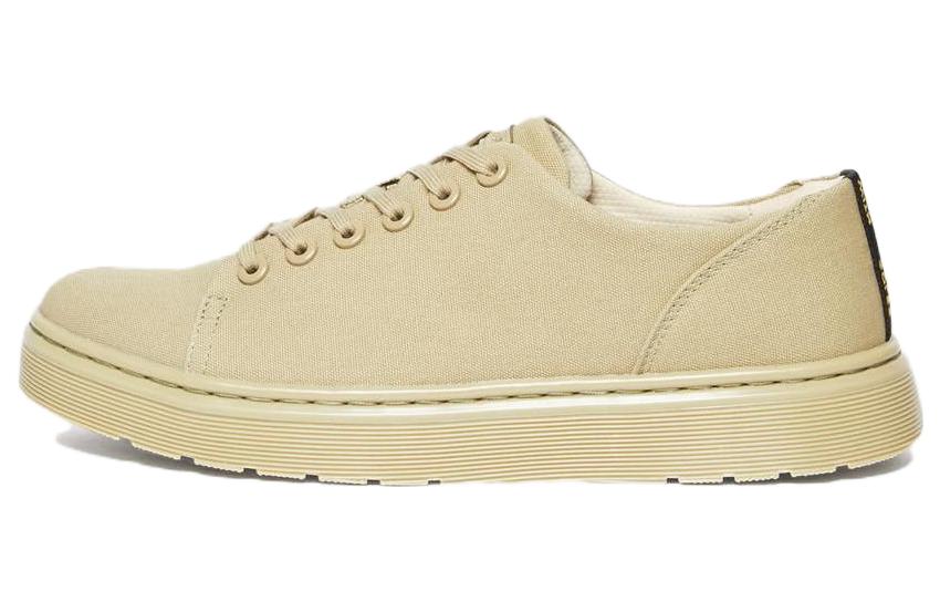 Dr. Martens Canvas 'Simplified Lace-Up Fashion Sneaker Olive'