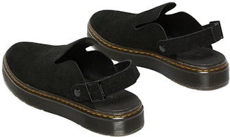 Dr. Martens Carlson 'Sandalia Negra de Gamuza con Punta Redonda y Confort' 27410001 Shop Dr. Martens Carlson 'Sandalia Negra de Gamuza con Punta Redonda y Confort' 27410001