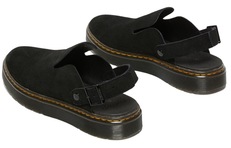 Purchase Dr.Martens馬汀博士 Carlson 絨面 舒適圓頭 涼鞋 男女同款 黑色