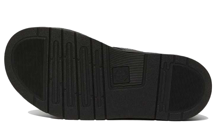 Shop 马丁博士Chilton黑色拖鞋 25766001