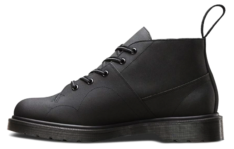 Dr. Martens Church 'Reflective Black Leather' 21503001