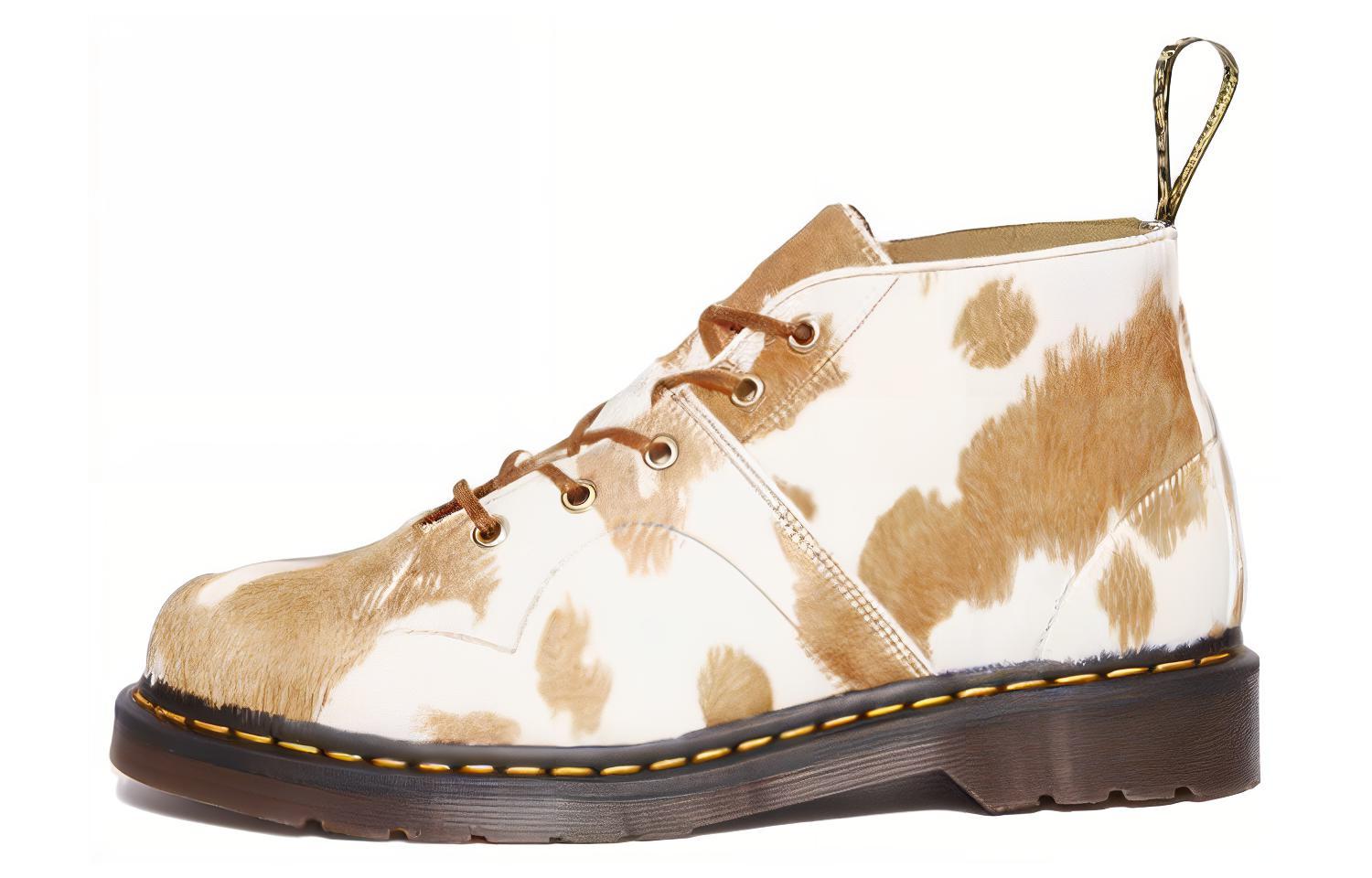 Dr. Martens Church Hair-On Monkey Boot 'Cow Print'