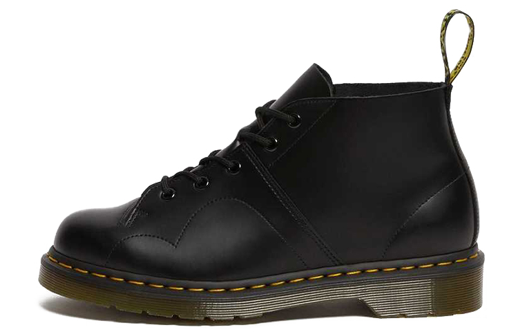 Dr. Martens Church Leather Couple Style Black
