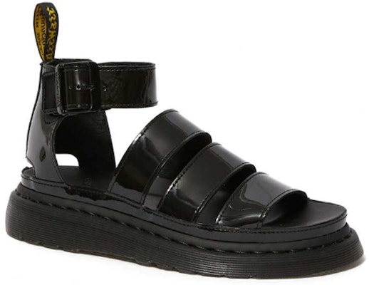 Dr. Martens Clarissa II Patent Leather Strap Sandals Black 24822001 Order Dr. Martens Clarissa II Patent Leather Strap Sandals Black 24822001
