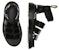 (W) Dr. Martens Clarissa II Sandal Tali Kulit Patent Hitam 24822001