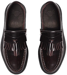 Dr. Martens Adrian Sepatu Loafers Kulit Rumbai 'Cherry Red' 14573601 Shop Dr. Martens Adrian Sepatu Loafers Kulit Rumbai 'Cherry Red' 14573601