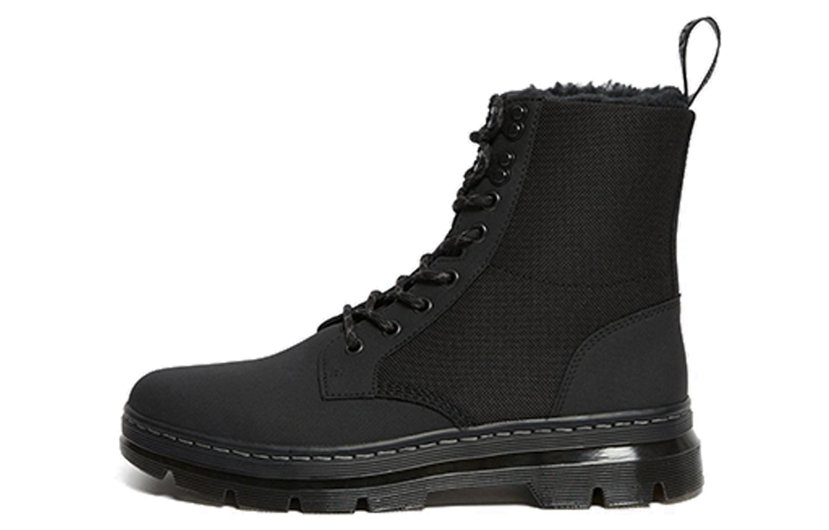 Dr. Martens Combs Fleece Lined Casual Boots 'Black Snow' 26019001