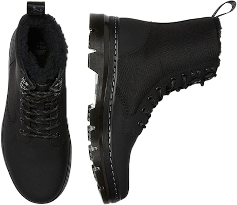 Dr. Martens Combs Fleece Lined Casual Boots 'Black Snow' 26019001 Lookbook Dr. Martens Combs Fleece Lined Casual Boots 'Black Snow' 26019001