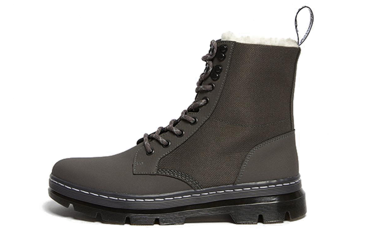 Dr. Martens Combs Fleece Lined Casual Boots 'Grey Snow' 26010029