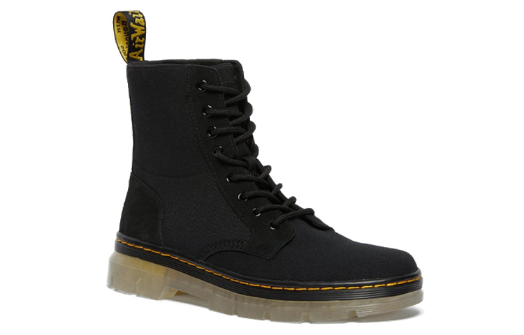 Dr. Martens Combs II 'Black Suede Unisex' 圖 3