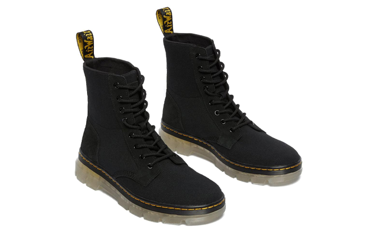 Dr. Martens Combs II 'Black Suede Unisex' 圖 4