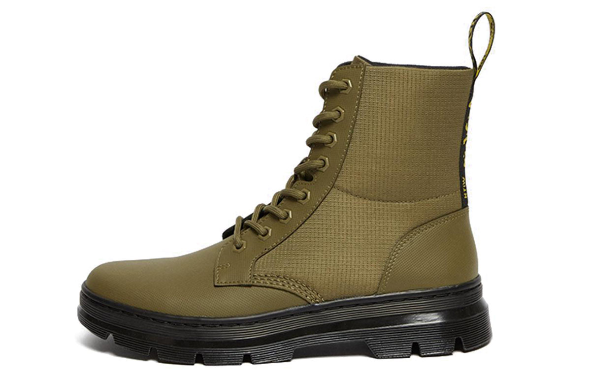 Buy Dr.Martens/馬汀博士 Combs II 馬丁靴 男女同款 橄欖綠
