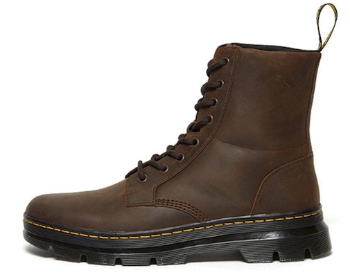 Botas Dr. Martens Combs Leather 8 Ojales de Combate Marrones. 26006207 Buy Botas Dr. Martens Combs Leather 8 Ojales de Combate Marrones. 26006207