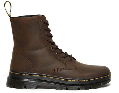 Dr. Martens Combs Kulit Sepatu Combat 8 Eye Coklat 26006207 Order Dr. Martens Combs Kulit Sepatu Combat 8 Eye Coklat 26006207