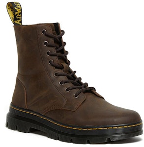 Dr. Martens Combs Kulit Sepatu Combat 8 Eye Coklat 26006207 Lookbook Dr. Martens Combs Kulit Sepatu Combat 8 Eye Coklat 26006207