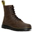 Lookbook Botas Dr. Martens Combs Leather 8 Ojales de Combate Marrones. 26006207