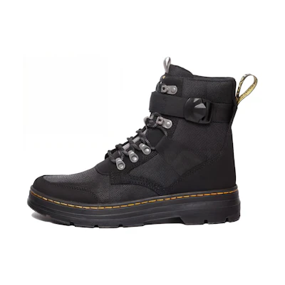 Dr. Martens Combs Tech 2 Boots 'Fleece Leather - Black Grey'