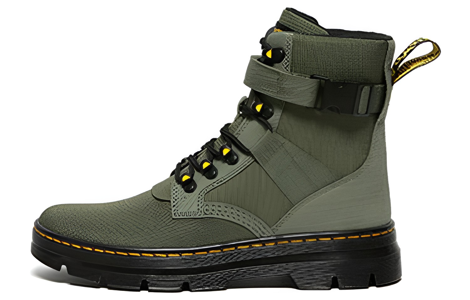 Buy But Dr. Martens Combs Tech 2 'Khaki Hijau' Boot Utiliti 27800384