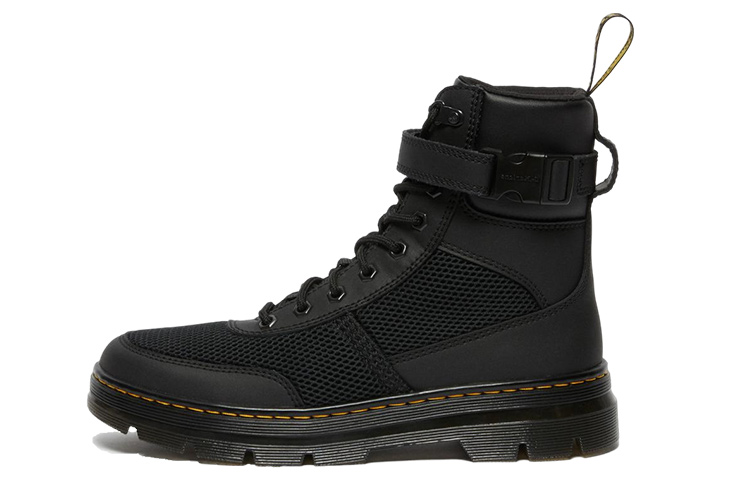 Dr. Martens Combs Tech 'Black Leather' 27307001