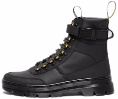 Dr. Martens Combs Tech Coated Canvas Casual Boots 'Black Yellow' 27114001 Dr. Martens Combs Tech Coated Canvas Casual Boots 'Black Yellow' 27114001