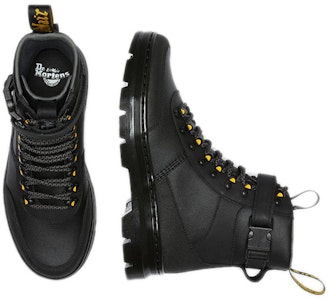 ドクターマーチン コムテック キャンバスブーツ (黒/黄) 27114001 Purchase ドクターマーチン コムテック キャンバスブーツ (黒/黄) 27114001