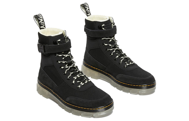 Dr. Martens Combs Tech Iced Casual Boots 'Black' 圖 3