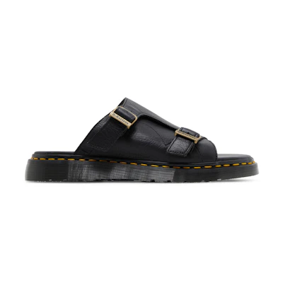 Dr. Martens Dayne Made in England Leather Slide Sandals 'Black'