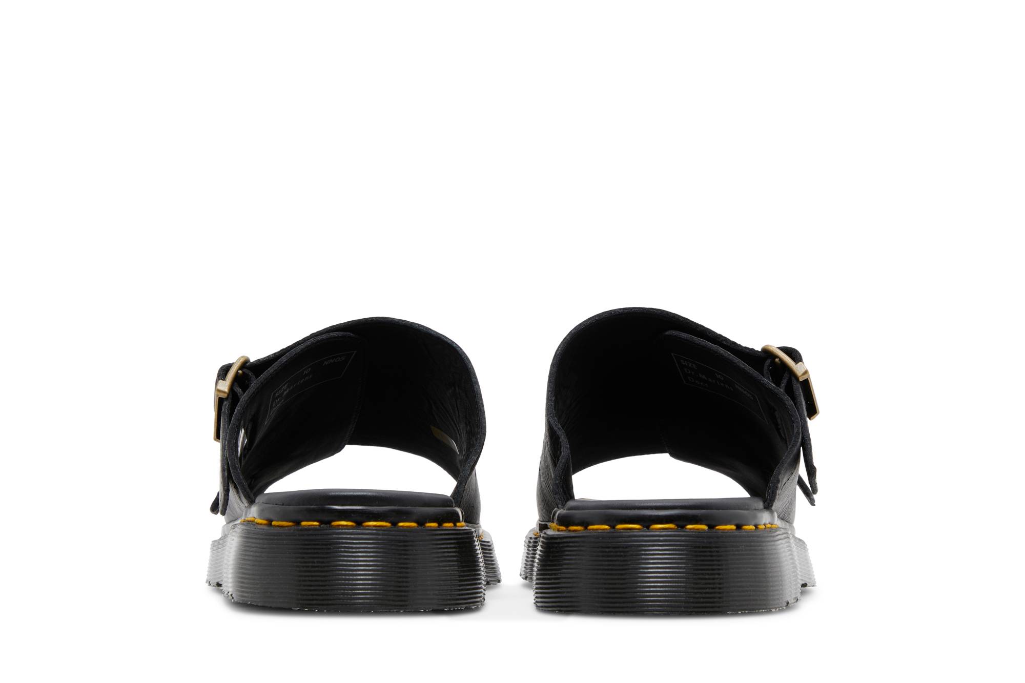 Dr. Martens Dayne Made in England Leather Slide Sandals 'Black' 圖 6