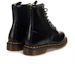 Lookbook Dr. Martens 8 Eye Boot - Bottes Noires en Cuir Noir Classique SC1460UU-01