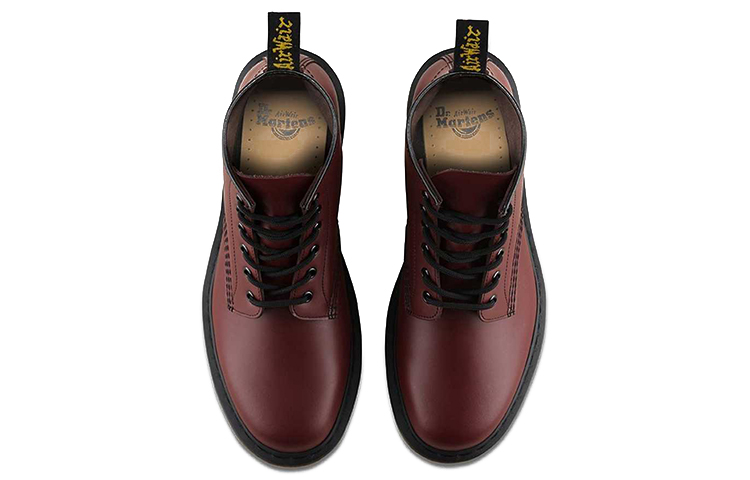 Shop Dr. Martens Dr.Martens 101 Leather Boots 'Deep Red' 24255600