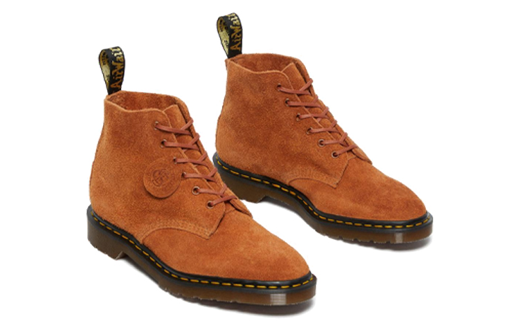 Shop Botas de Tobillo Dr. Martens 101 de Gamuza 'Tan Rust Oasis Suede' 26852287