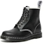 Order Dr. Martens 1460 Sepatu Boot Kulit Jahit Kontras 'Kulit Hitam Halus' 27303001