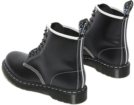 Dr. Martens 1460 Sepatu Boot Kulit Jahit Kontras 'Kulit Hitam Halus' 27303001 Shop Dr. Martens 1460 Sepatu Boot Kulit Jahit Kontras 'Kulit Hitam Halus' 27303001