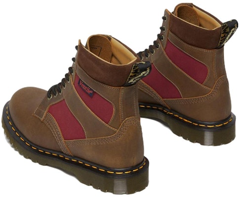 Botas Dr. Martens 1460 Hecho en Inglaterra Panel Acolchado 'Brown Dockyard Oxblood' 27775203 Shop Botas Dr. Martens 1460 Hecho en Inglaterra Panel Acolchado 'Brown Dockyard Oxblood' 27775203