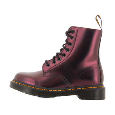 Dr. Martens Dr.Martens 1460 Pascal Chroma Metallic Leather Boots 'Cherry Red'