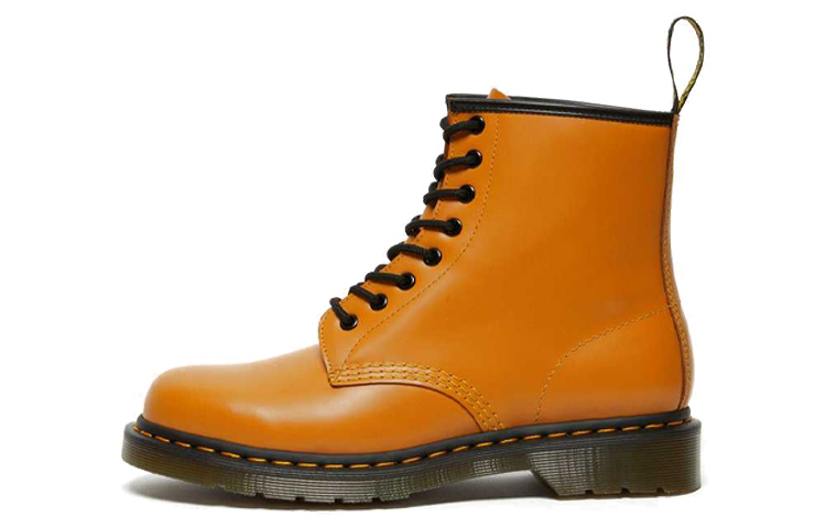Dr. Martens Dr.Martens 1460 Smooth Leather Lace Up Boots 'Orange' 27139804