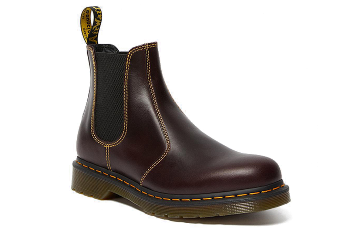 Order Botas Chelsea de Cuero Dr. Martens 2976 Atlas 'Oxblood'. 26251601