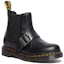 Order Botas Chelsea de Cuero con Hebilla Dr. Martens 2976 'Black Pull Up' 31036001