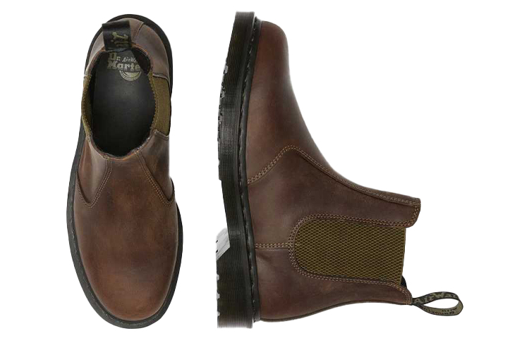 Dr. Martens Dr.Martens 2976 Crazy Horse Leather Chelsea Boots 'Dark Brown' 圖 3