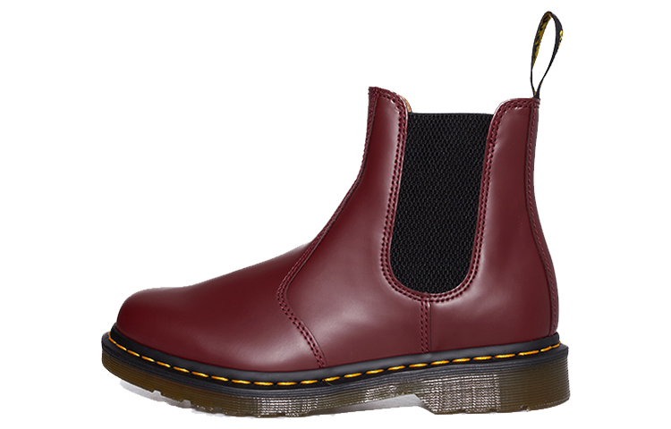 Dr. Martens Dr.Martens 2976 Yellow Stitch Chelsea Boots 'Cherry Red'