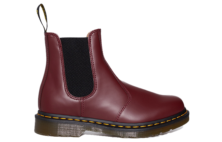 Dr. Martens Dr.Martens 2976 Yellow Stitch Chelsea Boots 'Cherry Red' 圖 2