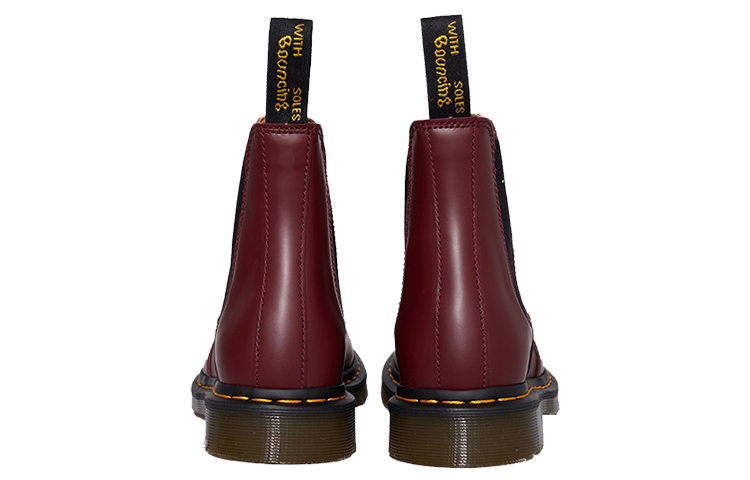 Dr. Martens Dr.Martens 2976 Yellow Stitch Chelsea Boots 'Cherry Red' 圖 3