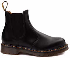 Dr. Martens Dr.Martens 2976 Yellow Stitch Smooth Leather Chelsea Boots 'Black' 22227001 Dr. Martens Dr.Martens 2976 Yellow Stitch Smooth Leather Chelsea Boots 'Black' 22227001