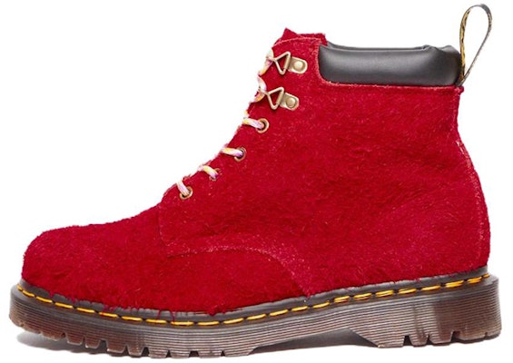 Dr. Martens 939 Ben Suede Padded Collar Lace Up Boots 'Red' 31080953 Buy Dr. Martens 939 Ben Suede Padded Collar Lace Up Boots 'Red' 31080953