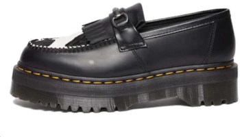 Dr. Martens Dr.Martens Adrian Snaffle Hair On & Leather Cow Print Kiltie Loafers 'Black' 31097937 Dr. Martens Dr.Martens Adrian Snaffle Hair On & Leather Cow Print Kiltie Loafers 'Black' 31097937