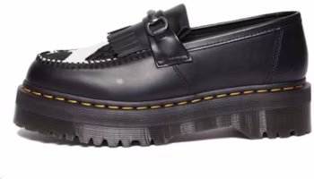 Dr. Martens Dr.Martens Adrian Snaffle Hair On & Leather Cow Print Kiltie Loafers 'Black' 31097937 Dr. Martens Dr.Martens Adrian Snaffle Hair On & Leather Cow Print Kiltie Loafers 'Black' 31097937